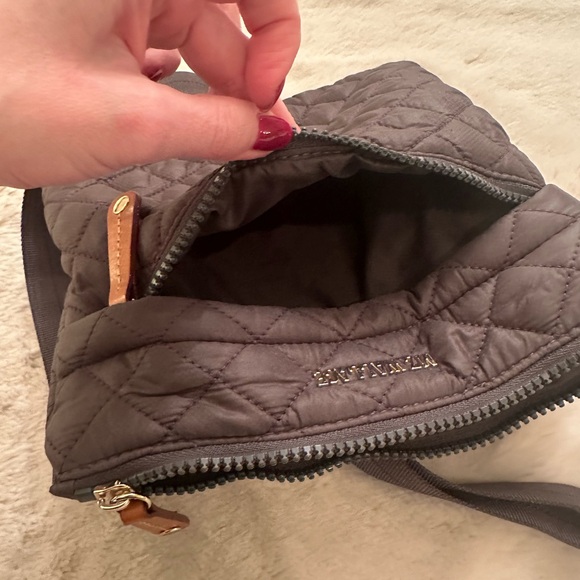 MZ Wallace Gray Quilted Women's Bag - Picture 2 of 11